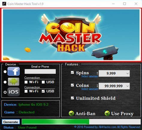 Insert how much coins, spins to generate. COIN MASTER HACK & CHEATS | Monete, Bevande, Cibo