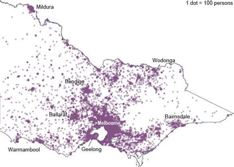 Population density, Victoria 2016 Source: ABS Census 2016 | Download Scientific Diagram