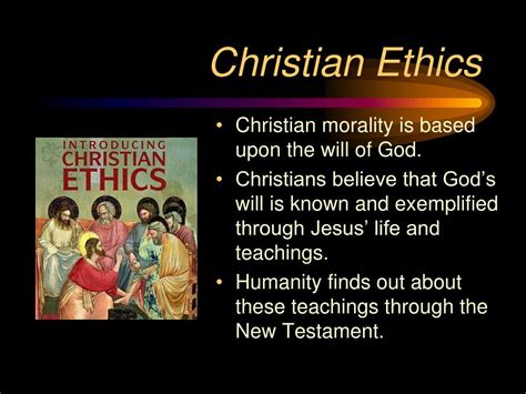 Ppt About Christian Ethics Powerpoint Presentation Free Download