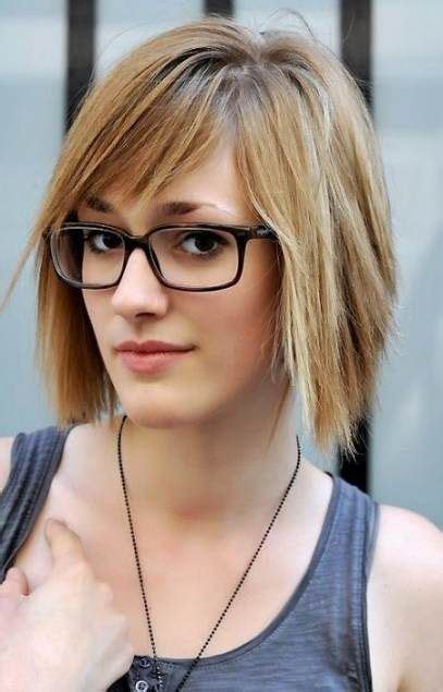 56 Ideas For Haircut With Bangs Glasses Oval Faces Short Hair With