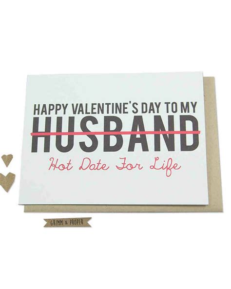 Funny Husband Valentine Card Valentines Day Cards Tumblr Valentines