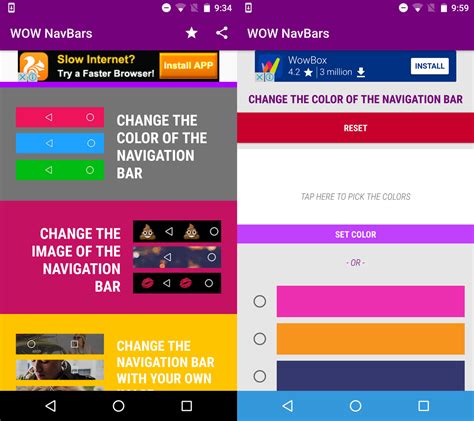 We did not find results for: Set A Custom Color For The Navigation Bar On Android No Root