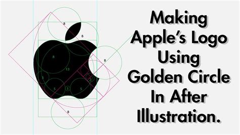 How To Draw Apple Logo Using Golden Ratio