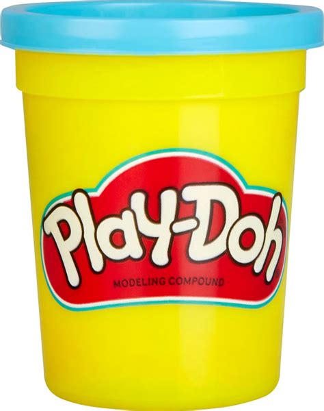 4 Ounce Cans Play Doh Bulk 12 Pack Of Blue Non Toxic Modelling Compound