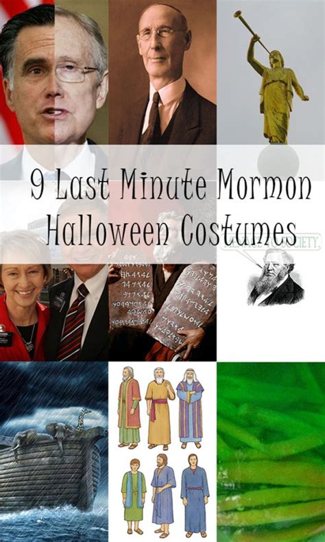 Last Minute Mormon Halloween Costumes Third Hour