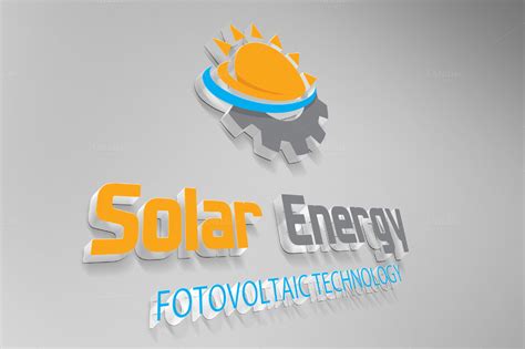 Solar Energy Logo Logo Templates On Creative Market