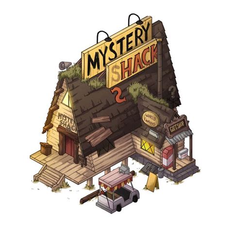 Mystery Shack Attackgallery Gravity Falls Art Gravity Falls Pixel Art