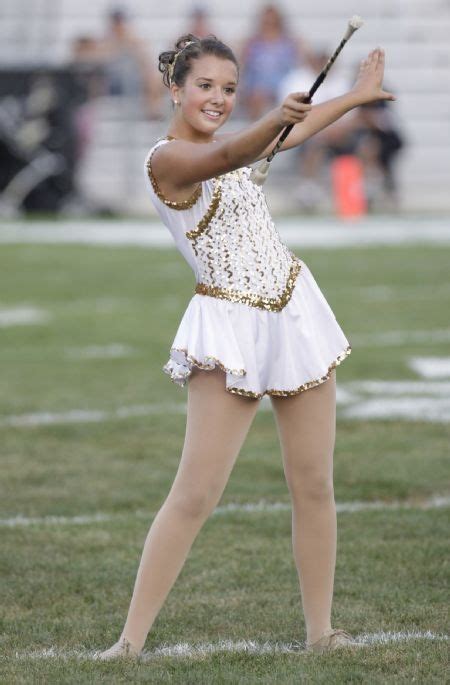 Perry Panthers Football Game With Perry High Majorettes