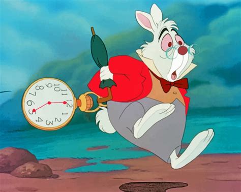 Alice In Wonderland White Rabbit Animations Paint By Numbers Num