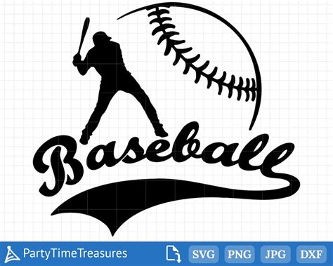 Baseball Svg Baseball Clipart Baseball Shirt Svg Baseball Cut File Baseball Design Sports