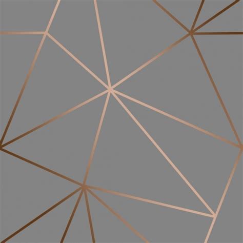 Sample Zara Shimmer Metallic Wallpaper Charcoal Copper 53 X 30cm