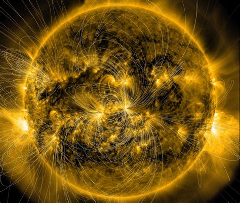 Nasa Divulga Mapa Magnético Do Sol Revista Galileu Ciência
