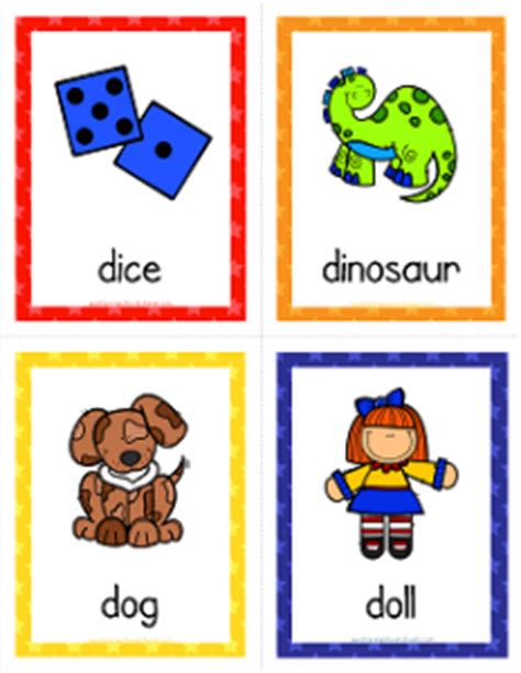 Things That Start With D Cards Alphabet Printables A Wellspring