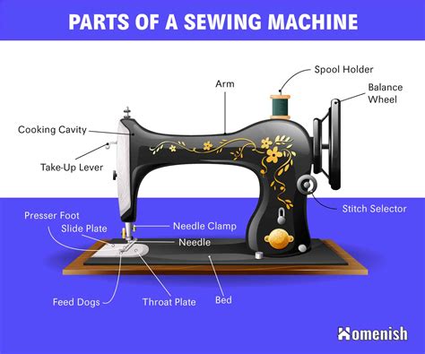 What Are The Parts Of A Sewing Machine Images And Photos Finder