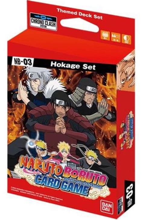 Naruto Boruto Card Game Hokage Set Naruto Fandom
