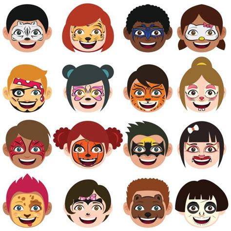 Face Painting Clip Art Free 10 Free Cliparts Download Images On