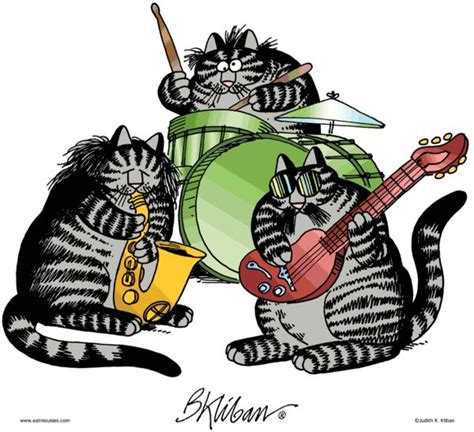 Klibans Cats By B Kliban October 11 2012 Via Gocomics Kliban Cat