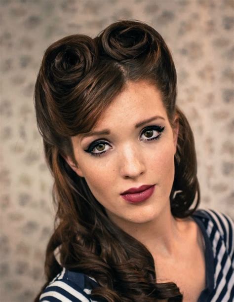 26 pin up hairstyles with bangs hairstyle catalog