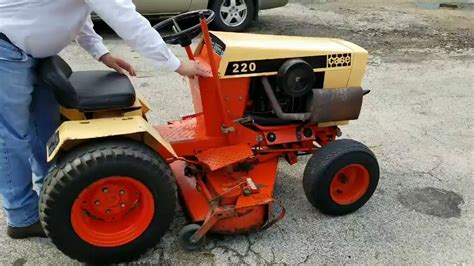Case 220 Garden Tractor At Garden Equipment