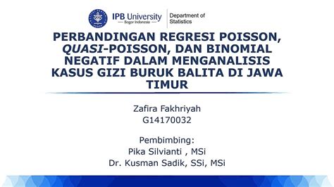 Perbandingan Regresi Ridge Regresi Gulud Dan Principal Component My