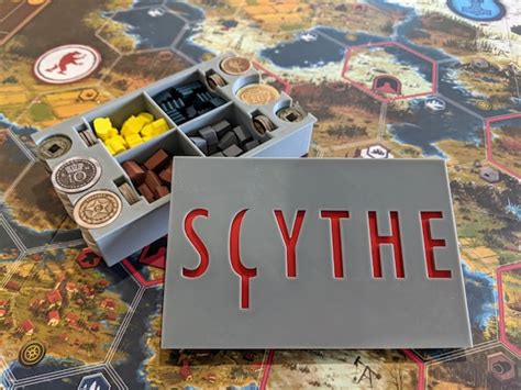 Scythe Board Game Resource Box Etsy