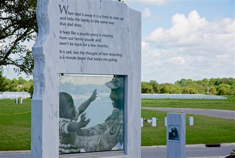 Patriot Plaza Sarasota National Cemetery General Glass