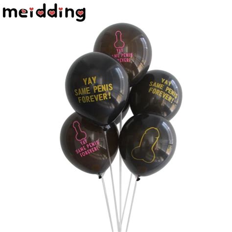buy meidding 10pcs lot willy penis fun sex balloons hen stag night party