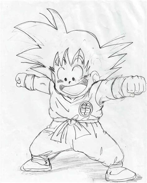 Goku Drawing Easy At Explore Collection Of Goku