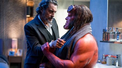 Hellboy Eats Pizza And Learns About A Giant Problem In The Rebootâ€ S