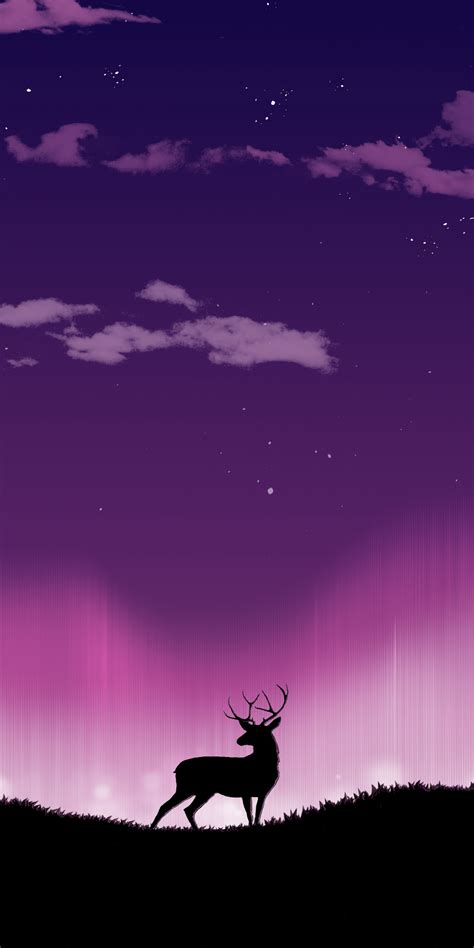 1080x2160 Reindeer Forest Of Serenity 4k One Plus 5thonor 7xhonor