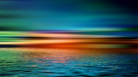 1920x1080 Colorful Artistic Sunset Over Water Laptop Full Hd 1080p Hd