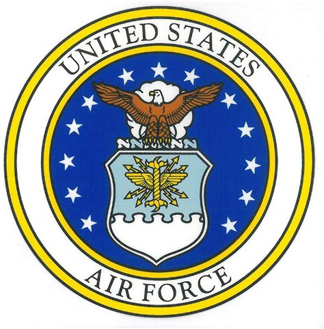 Us Air Force Seal 4x4 Decal Military Republic