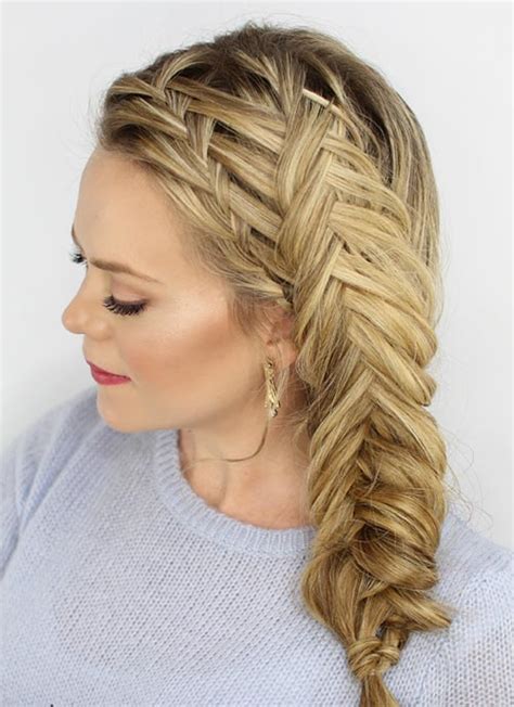 Tweaked through the years, the basic idea behind. 11 Unique Fishtail Braid Hairstyles With Tutorials And Ideas