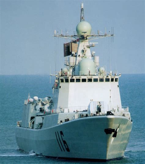 图文：中国国产最新型051c级116号驱逐舰新浪军事新浪网