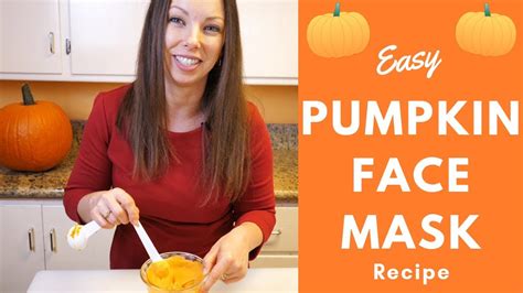 Easy Homemade Pumpkin Face Mask Recipe Youtube