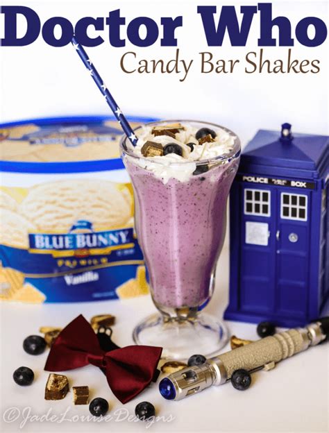 Doctor Who Candy Bar Shake Recipe