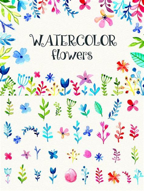 Watercolor Flowers | Watercolor flowers, Watercolor ...