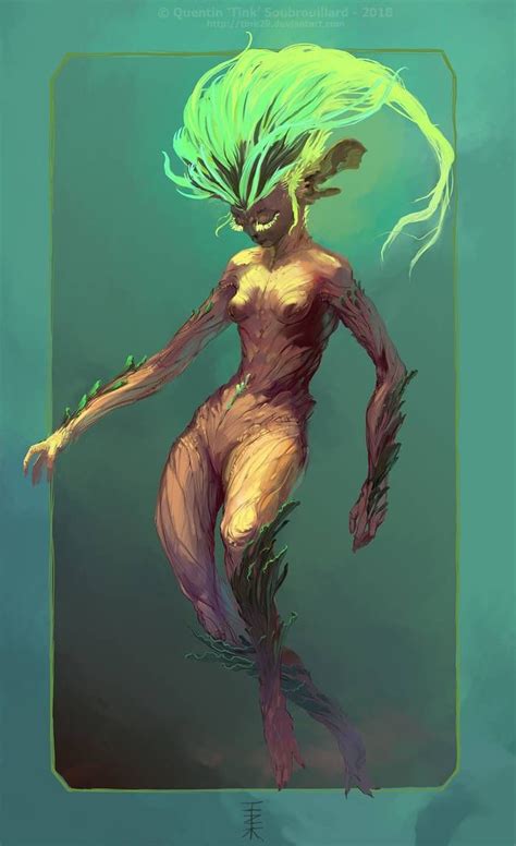 Dryad By Tink29 On Deviantart Dryads Character Inspiration Fantasy