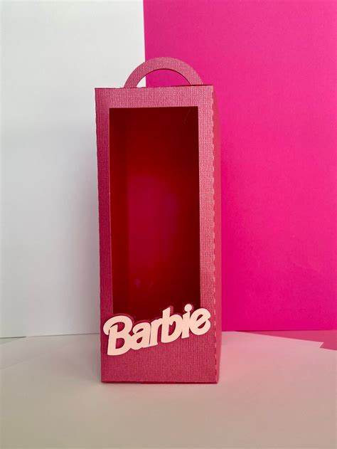 Barbie Box Barbie Favor Box Barbie Treat Boxes Barbie Etsy