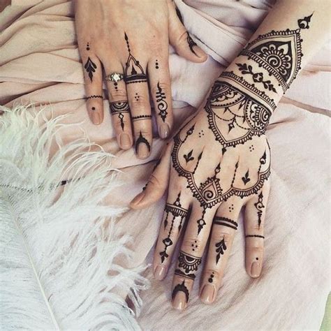 Top 50 Engagement Mehndi Designs 2018 You Should Try Henna Tatoos Fake