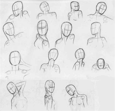 Head Positions By Gothinpink On Deviantart Manga Drawing Drawings
