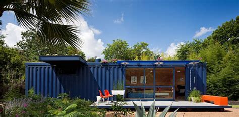 San Antonio Shipping Container Guest House By Poteet Architects Small