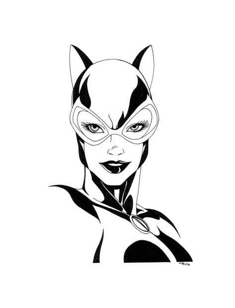 Catwoman Portrait By Eso2001 On Deviantart