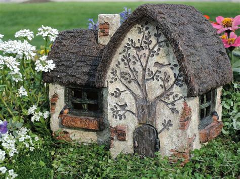 Miniature Dollhouse Fairy Garden ~ Robins Way House ~ New