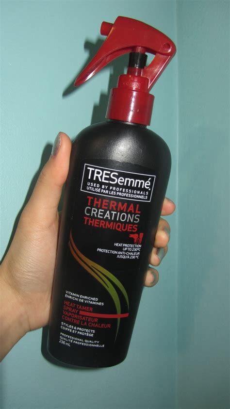 I've been using this product for several months and i'm impressed by how well it works to protect my hair. Cutetipps review: TRESEMME - Thermal Creations Heat ...