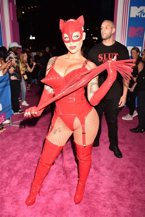 amber rose at the 2018 mtv vmas popsugar celebrity photo 5