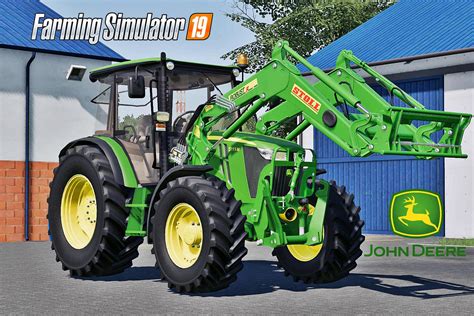 John Deere Série 5m V10 Fs19 Fs22 Mod F19 Mod