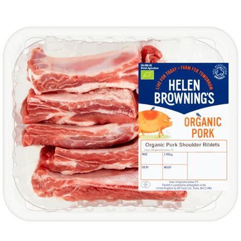 English style ribs can be cut away from the bone to result in a boneless slab of beef rib meat. Organic Pork Shoulder Riblets | Helen Browning's Shop