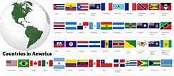 List of Countries in America – Countryaah.com