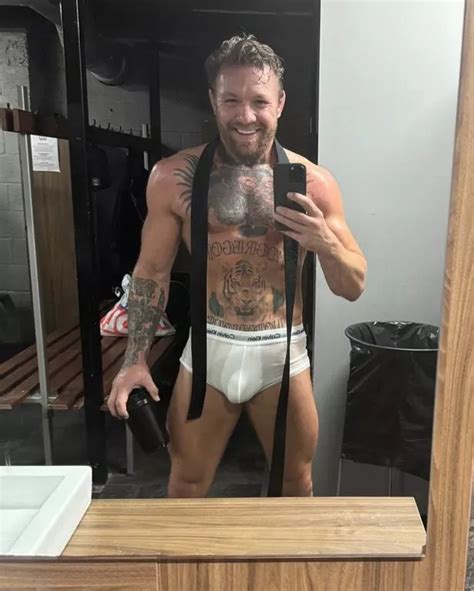 Conor McGregor S Half Naked Selfie Sees Fans Tell UFC Icon Put On Some